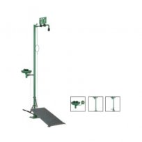 Free Standing Industrial Safety Shower & Eyewash Station