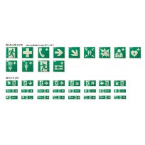 Escape Route Signs Class C - ISO Standards