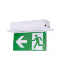 Recessed Mount Exit Light